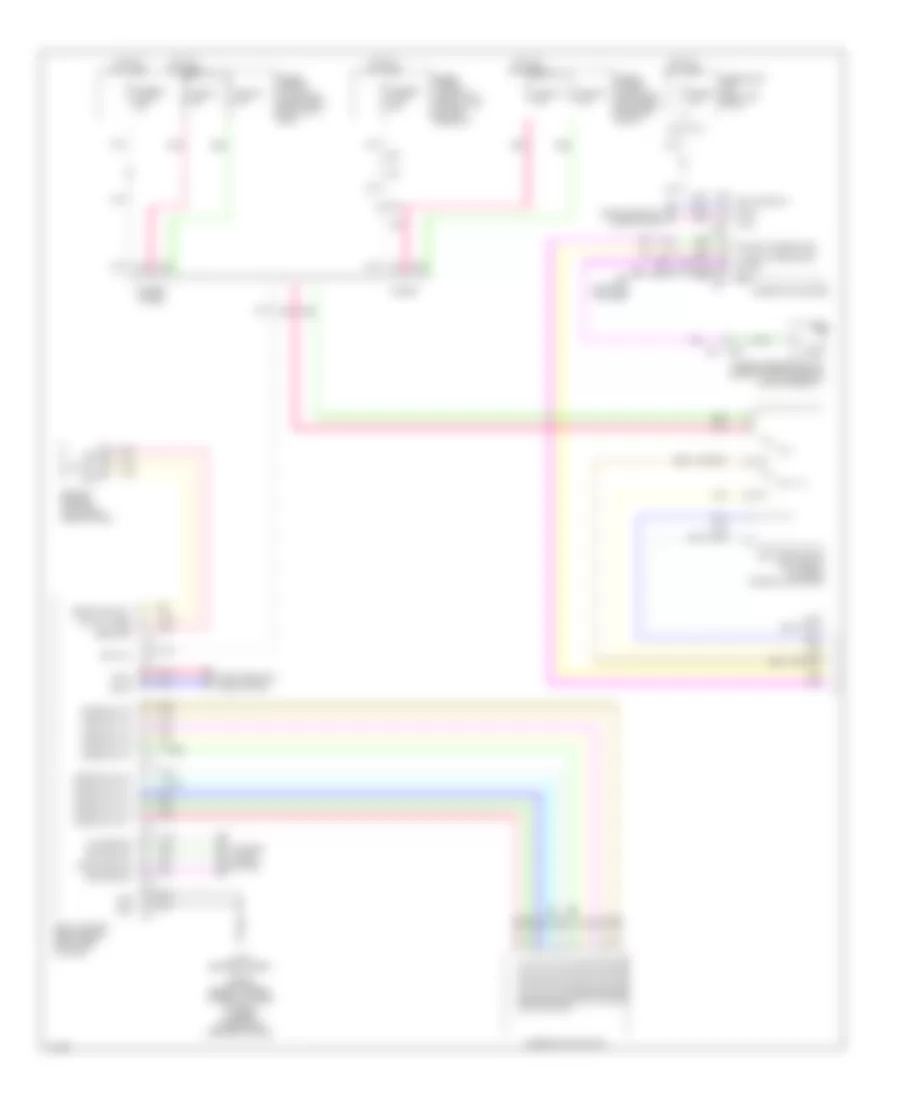 Headlamps Wiring Diagram 1 of 2 for Infiniti Q50 Premium 2014