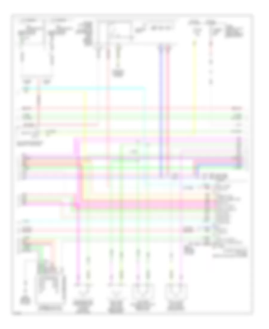 Anti theft Wiring Diagram 3 of 4 for Infiniti M45 2009