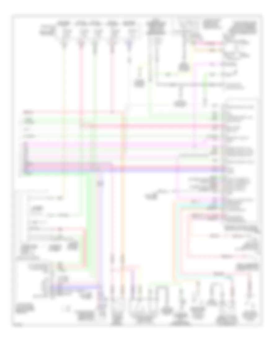 Anti theft Wiring Diagram 4 of 4 for Infiniti M45 2009