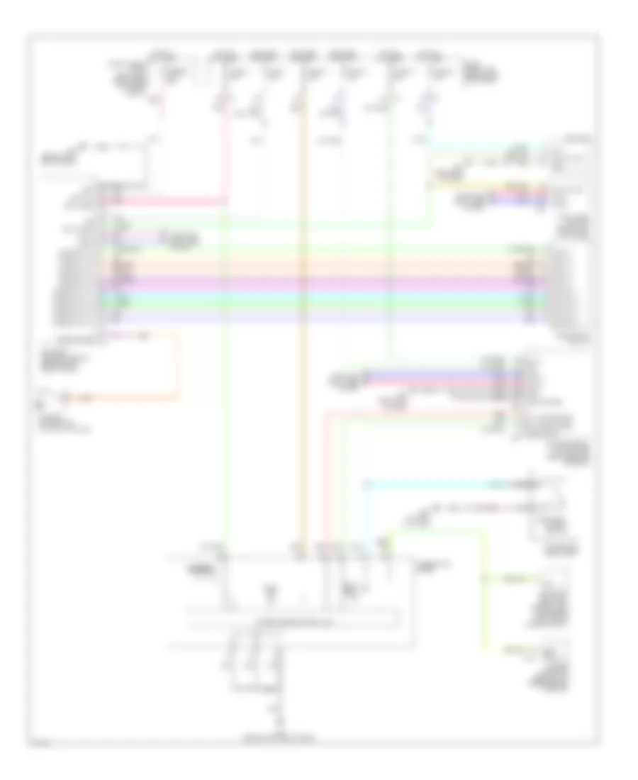 Chime Wiring Diagram for Infiniti M45 2009