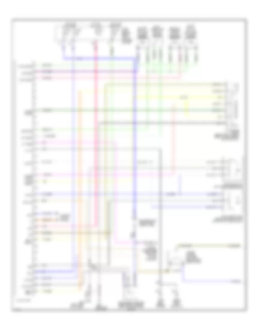 Automatic AC Wiring Diagram (1 of 2) for Infiniti G20 t 2000