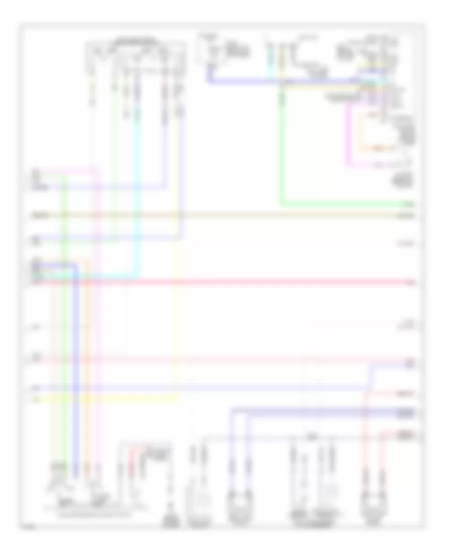 Memory Systems Wiring Diagram (2 of 3) for Infiniti M45 x 2009