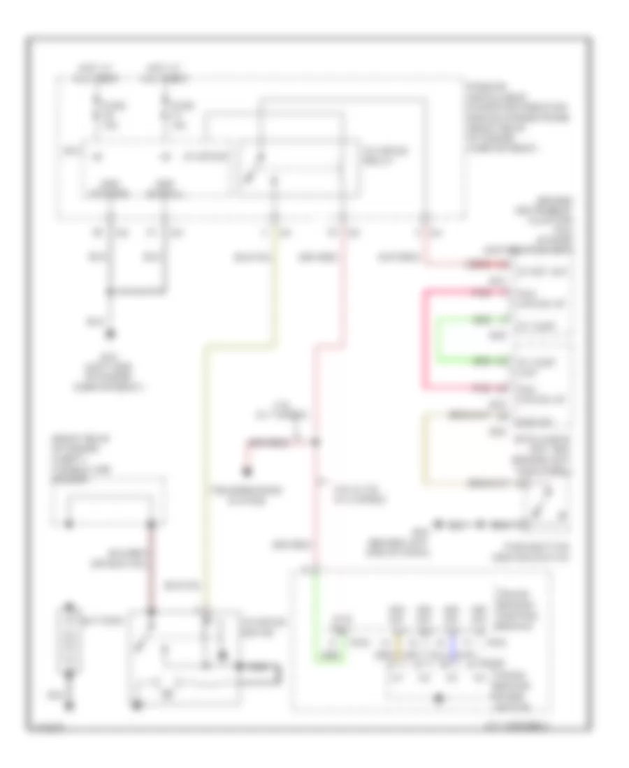 Starting Wiring Diagram for Infiniti M45 x 2009