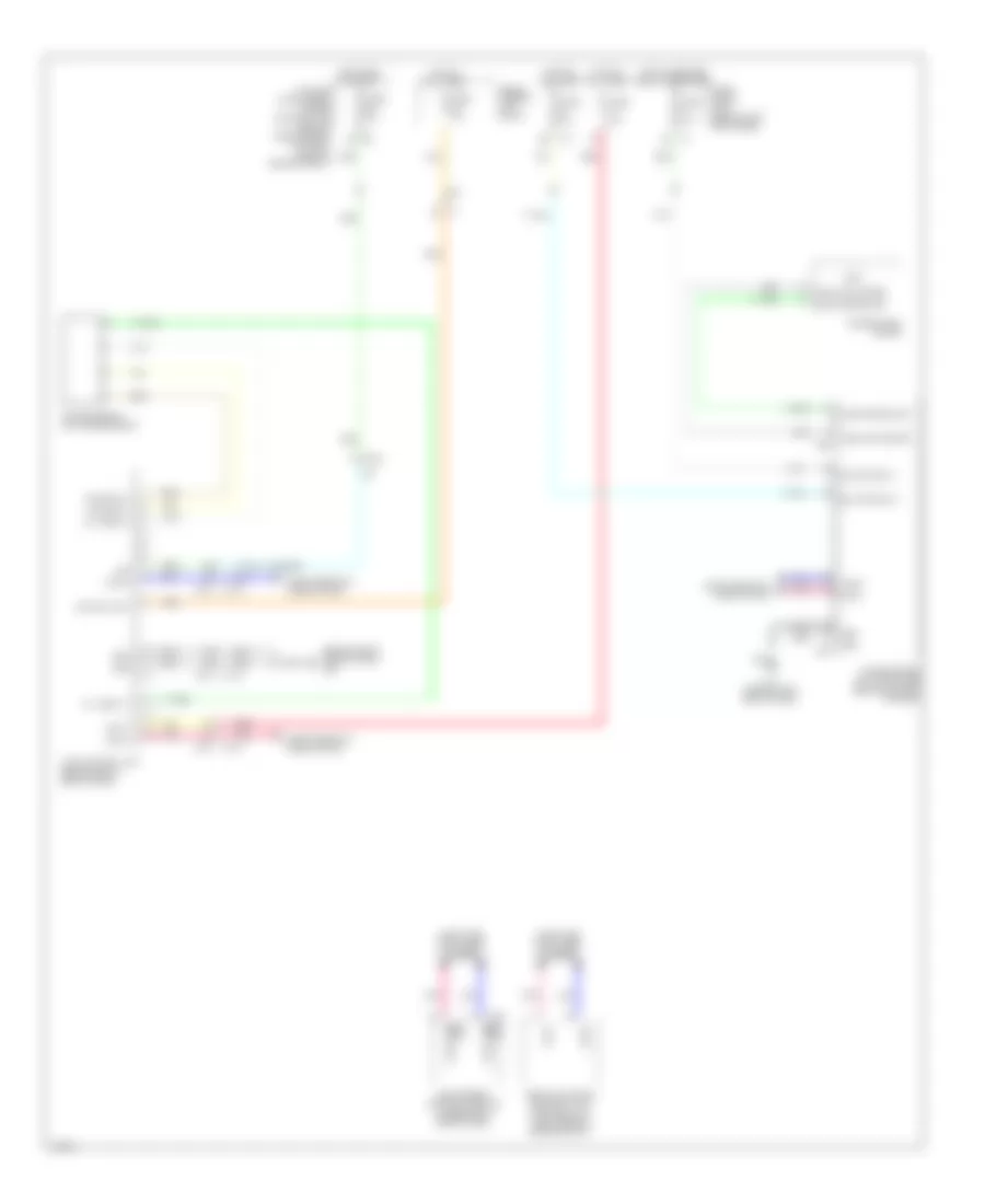 AWD Wiring Diagram for Infiniti Q60 2014