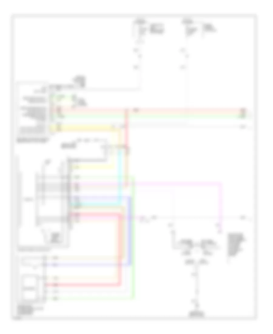 Power Windows Wiring Diagram Convertible 1 of 2 for Infiniti Q60 2014