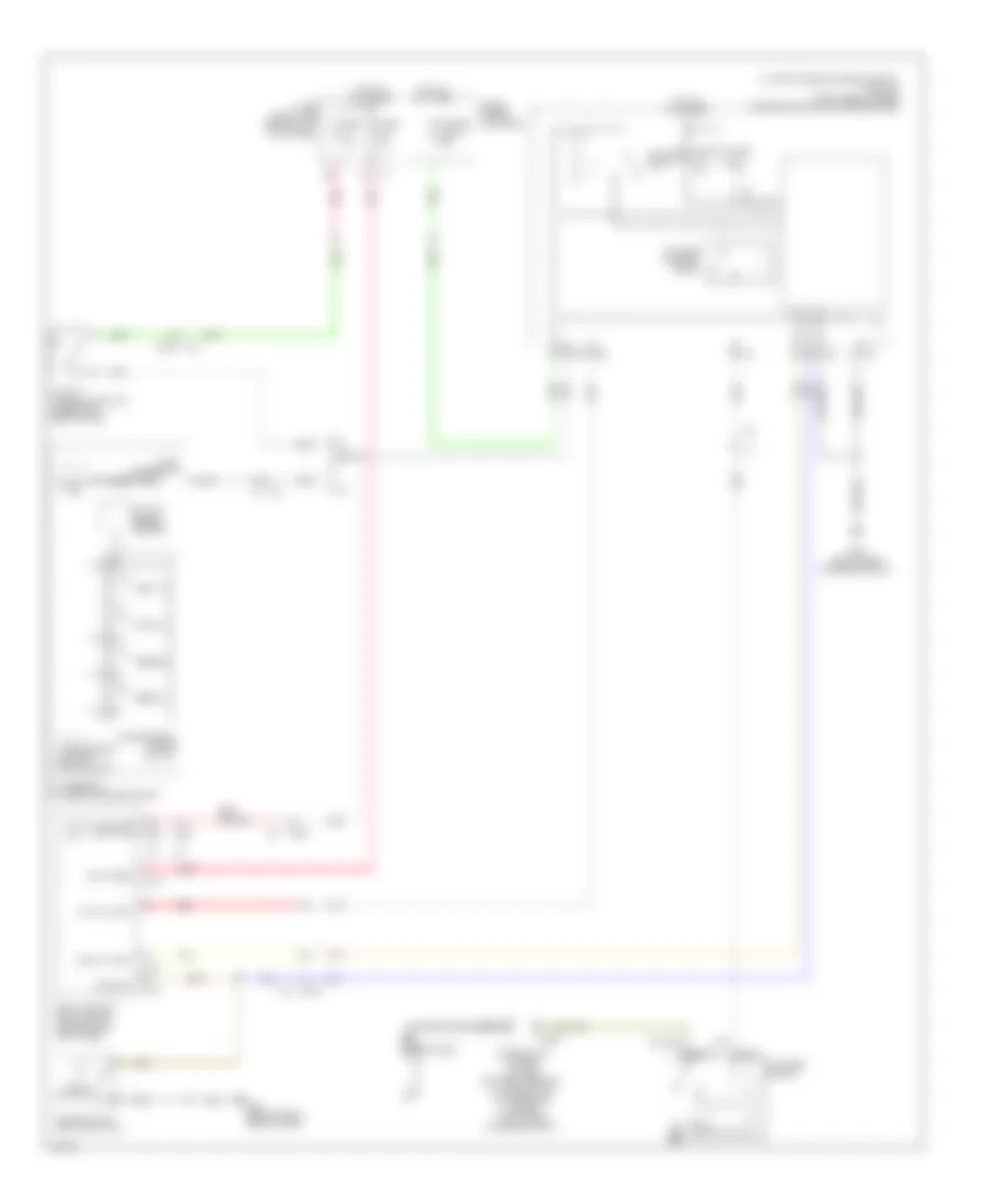 Starting Wiring Diagram for Infiniti Q60 2014