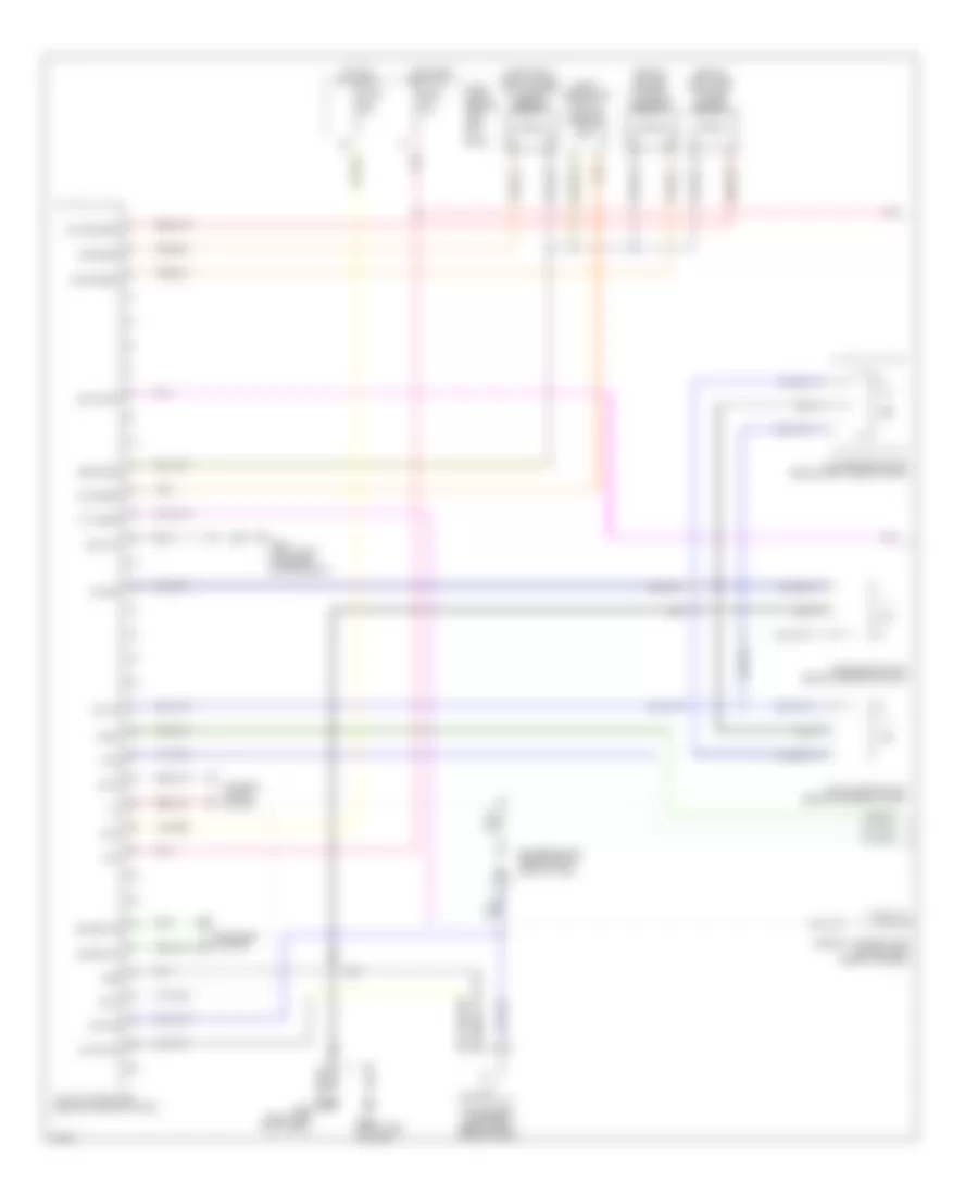Automatic A C Wiring Diagram 1 of 2 for Infiniti I30 t 2000