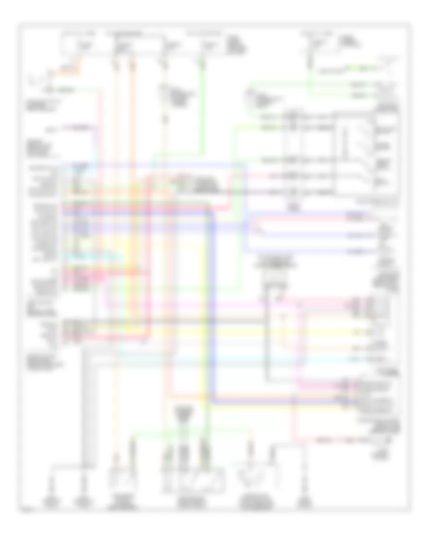 Cruise Control Wiring Diagram for Infiniti I30 t 2000