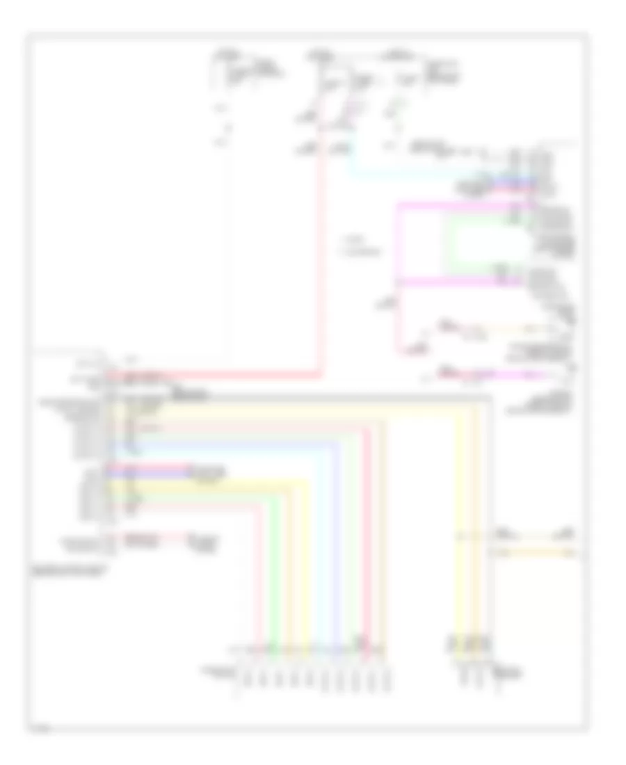 Headlights Wiring Diagram 1 of 2 for Infiniti Q60 IPL 2014