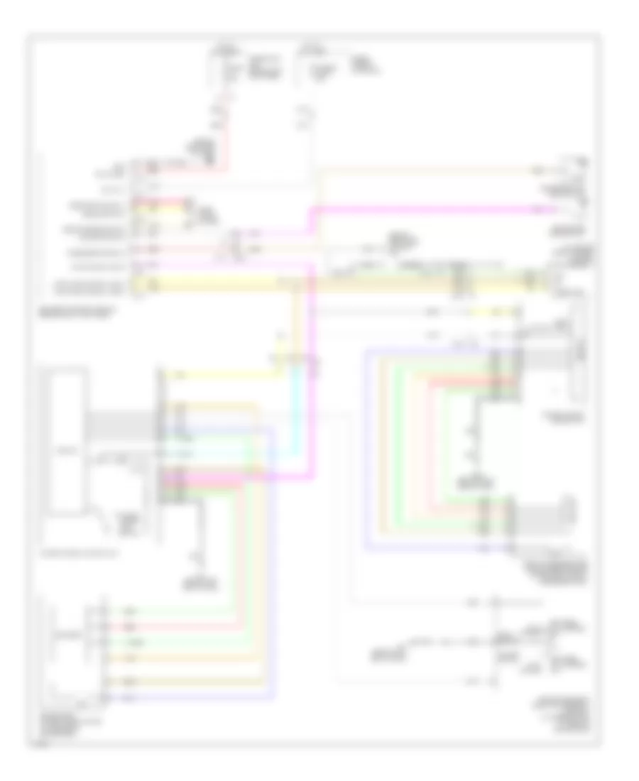 Power Windows Wiring Diagram Coupe for Infiniti Q60 IPL 2014