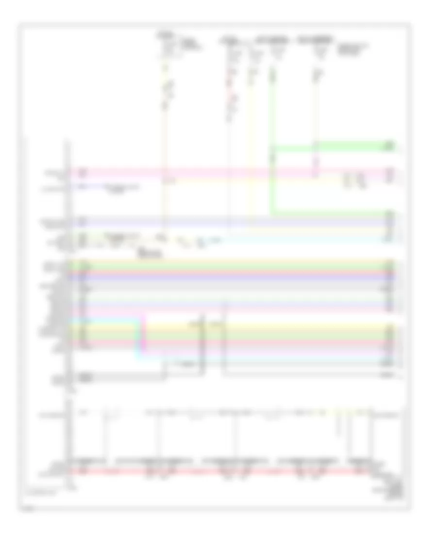 Bose Radio Wiring Diagram Convertible without Navigation 1 of 4 for Infiniti Q60 IPL 2014