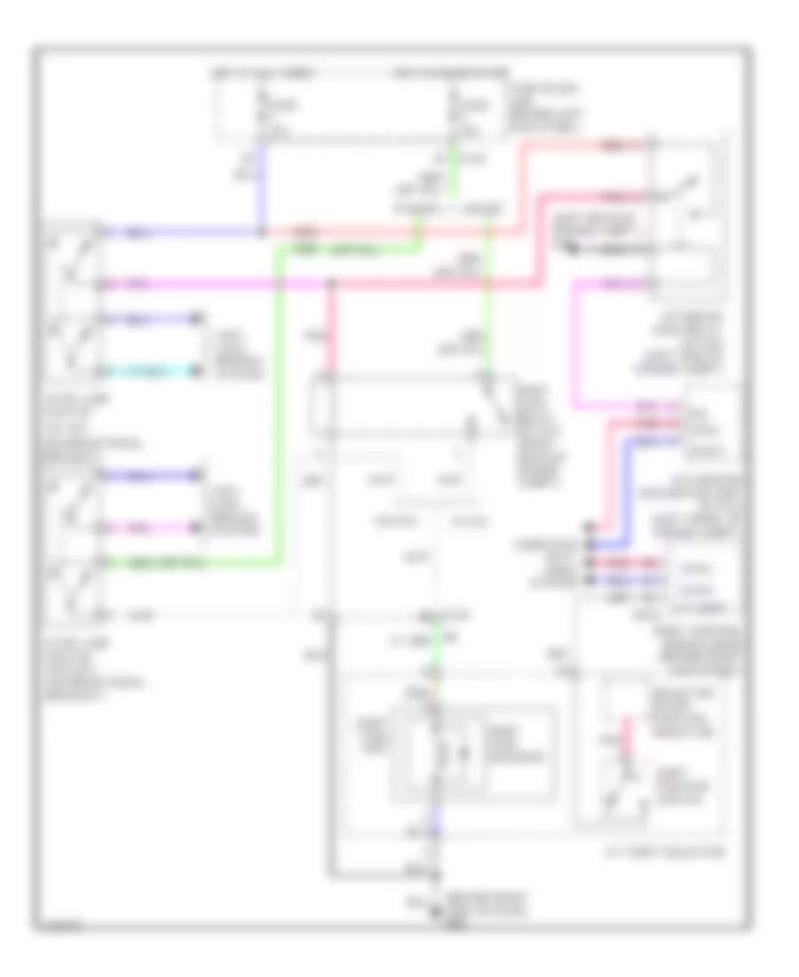 Shift Interlock Wiring Diagram Coupe for Infiniti Q60 Journey 2014