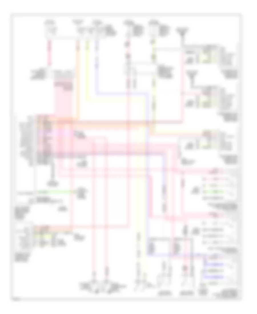 Keyless Entry Wiring Diagram for Infiniti Q45 t 2000
