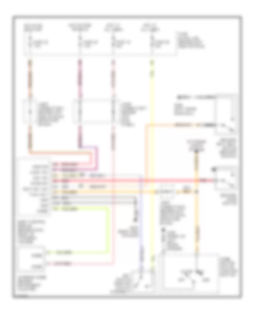Warning System Wiring Diagrams for Infiniti Q45 t 2000