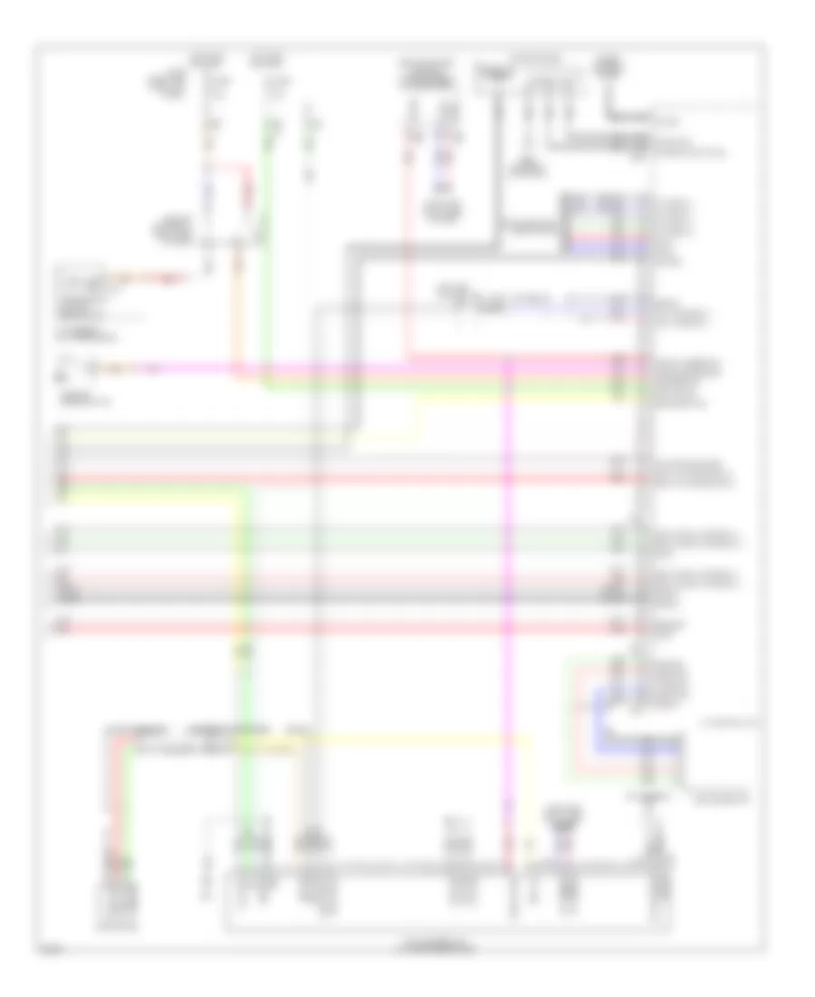 Radio Wiring Diagram Base 3 of 3 for Infiniti EX35 Journey 2010