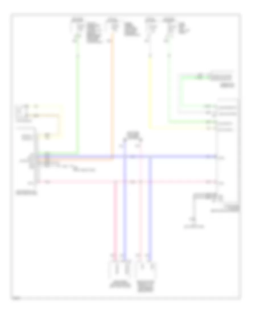 AWD Wiring Diagram for Infiniti EX35 Journey 2010