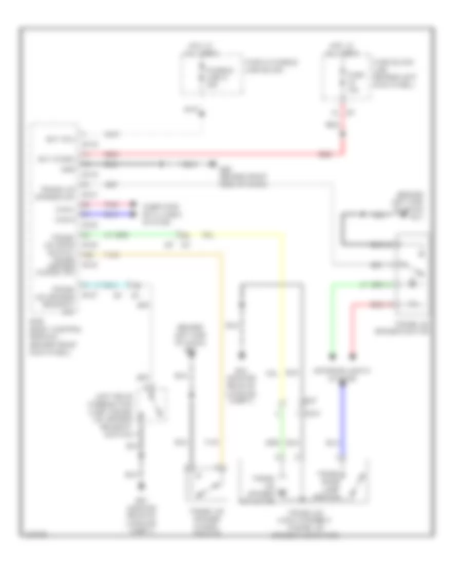 Trunk Release Wiring Diagram Coupe for Infiniti Q60 Sport 2014