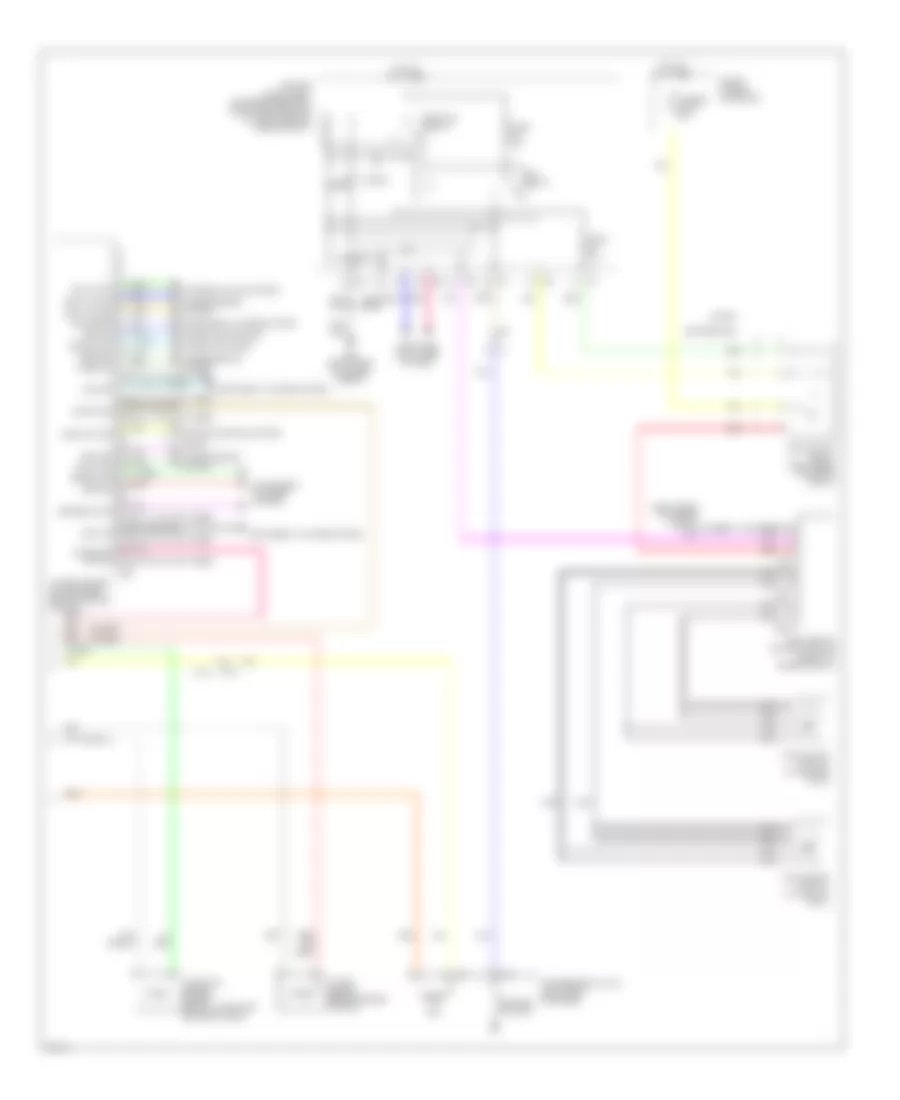 Automatic A C Wiring Diagram 2 of 2 for Infiniti Q60 Sport 2014