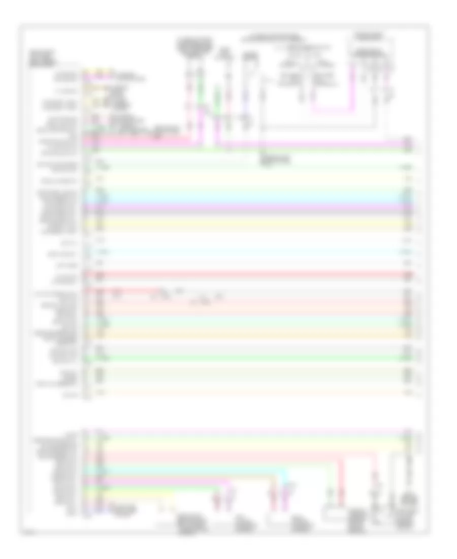 Anti theft Wiring Diagram Convertible 1 of 4 for Infiniti Q60 Sport 2014