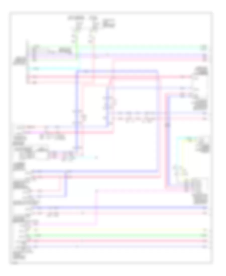 Computer Data Lines Wiring Diagram Except Convertible 1 of 2 for Infiniti Q60 Sport 2014