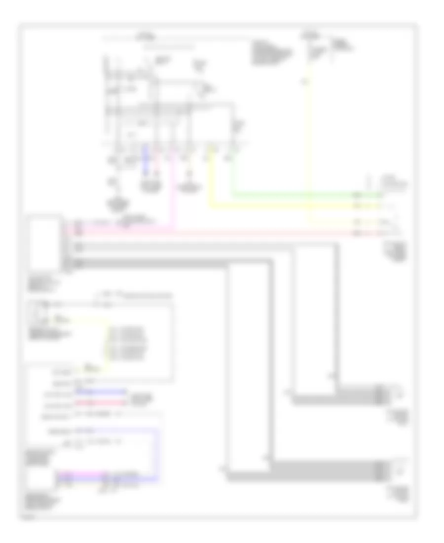 Cooling Fan Wiring Diagram for Infiniti Q60 Sport 2014