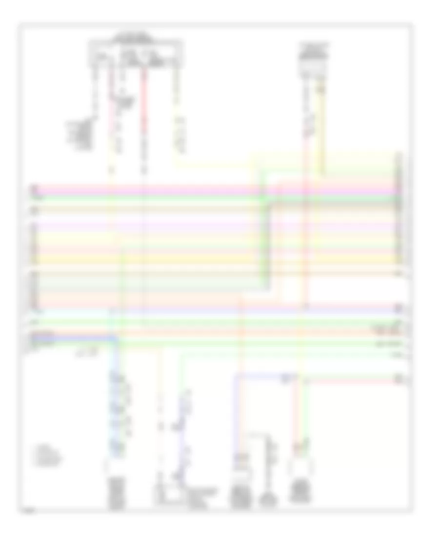 3.7L, Engine Performance Wiring Diagram (4 of 6) for Infiniti Q60 Sport 2014