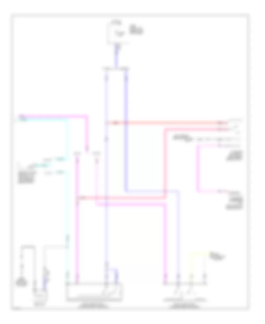 Exterior Lamps Wiring Diagram Coupe 3 of 3 for Infiniti Q60 Sport 2014