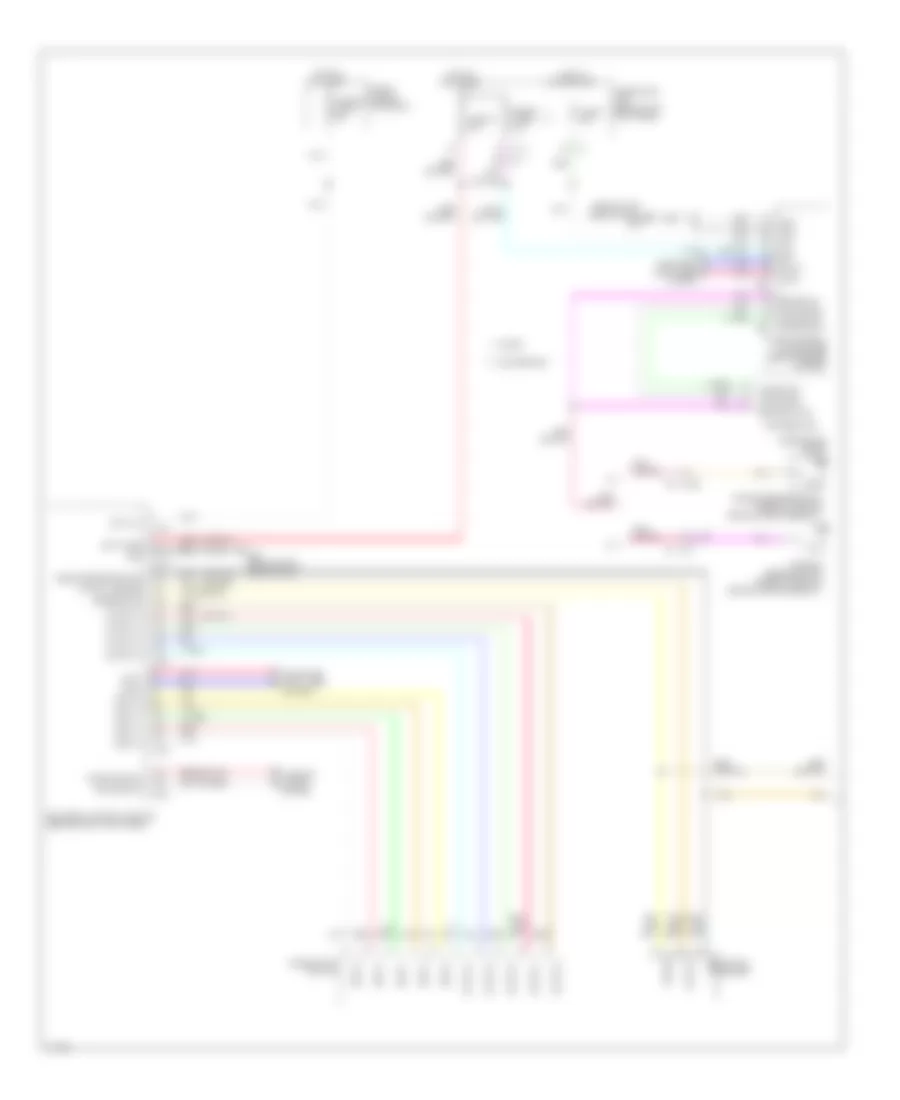 Headlights Wiring Diagram 1 of 2 for Infiniti Q60 Sport 2014