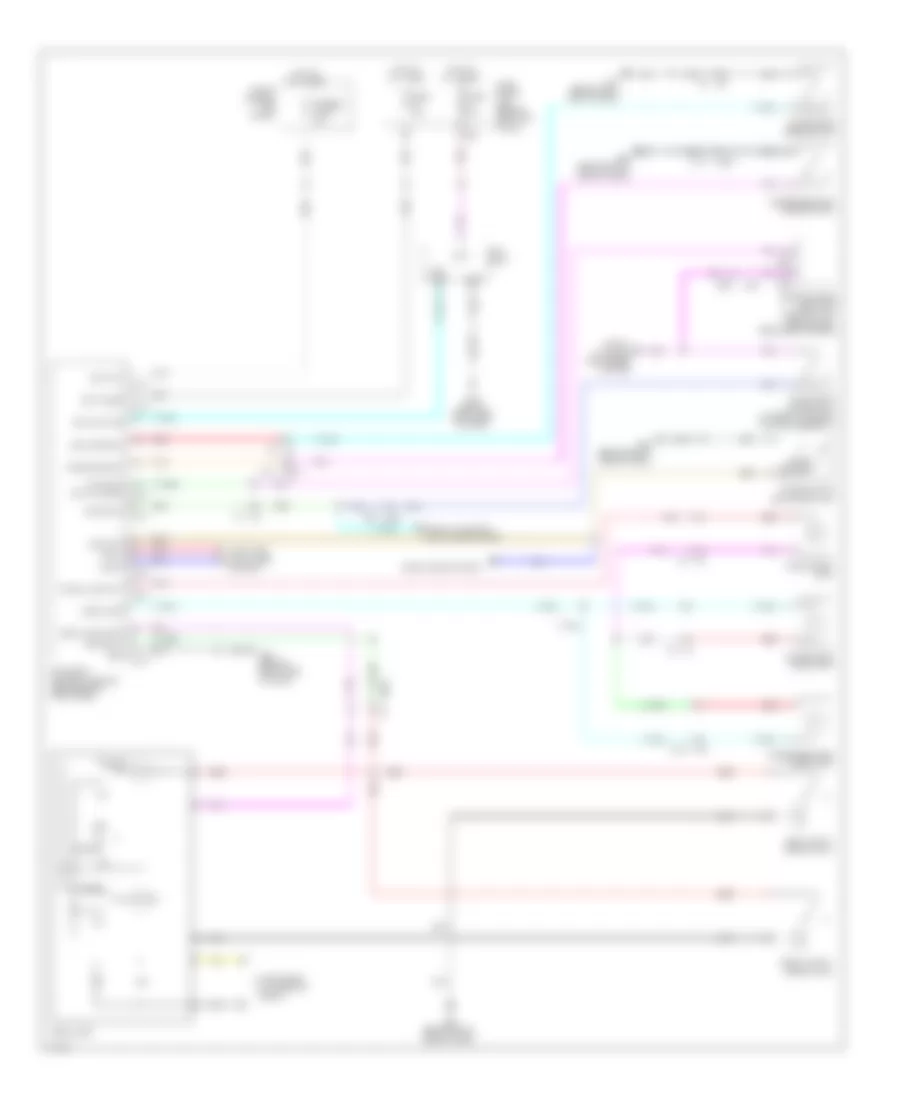 Courtesy Lamps Wiring Diagram Convertible for Infiniti Q60 Sport 2014