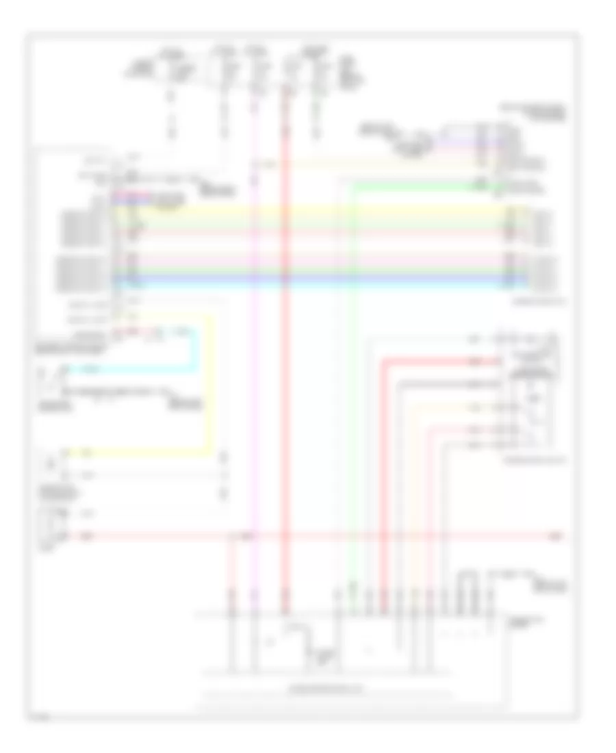 Instrument Illumination Wiring Diagram Convertible 1 of 2 for Infiniti Q60 Sport 2014