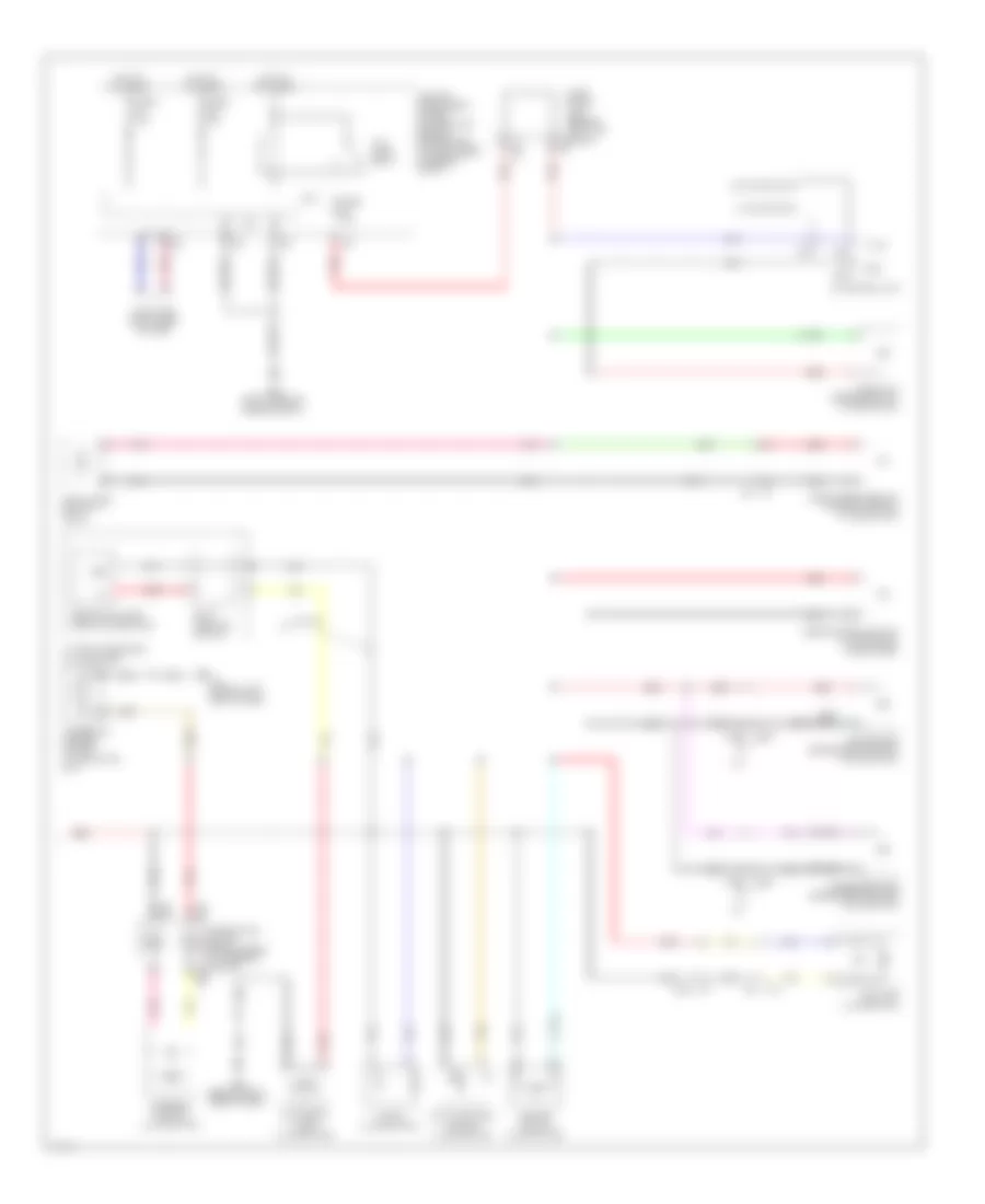 Instrument Illumination Wiring Diagram Coupe 2 of 2 for Infiniti Q60 Sport 2014