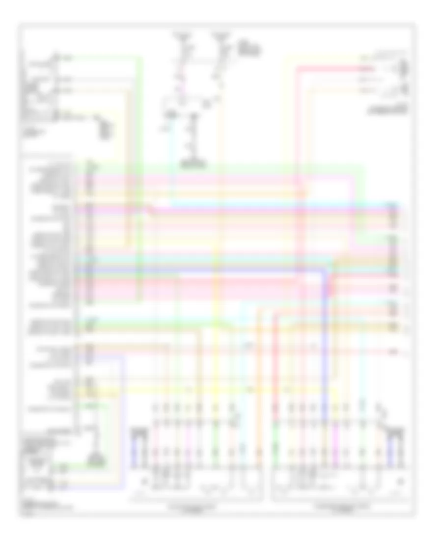 Memory Systems Wiring Diagram Convertible 1 of 3 for Infiniti Q60 Sport 2014