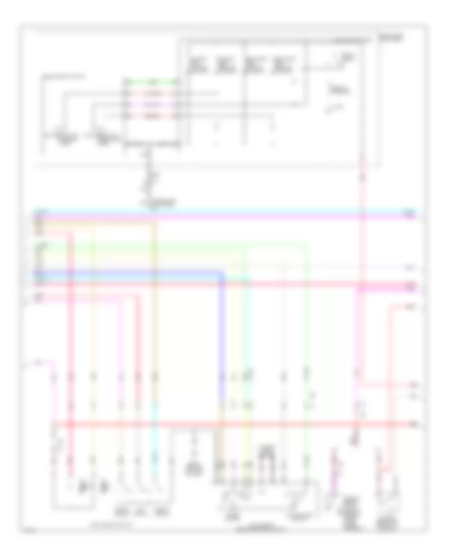 Memory Systems Wiring Diagram Coupe 2 of 3 for Infiniti Q60 Sport 2014