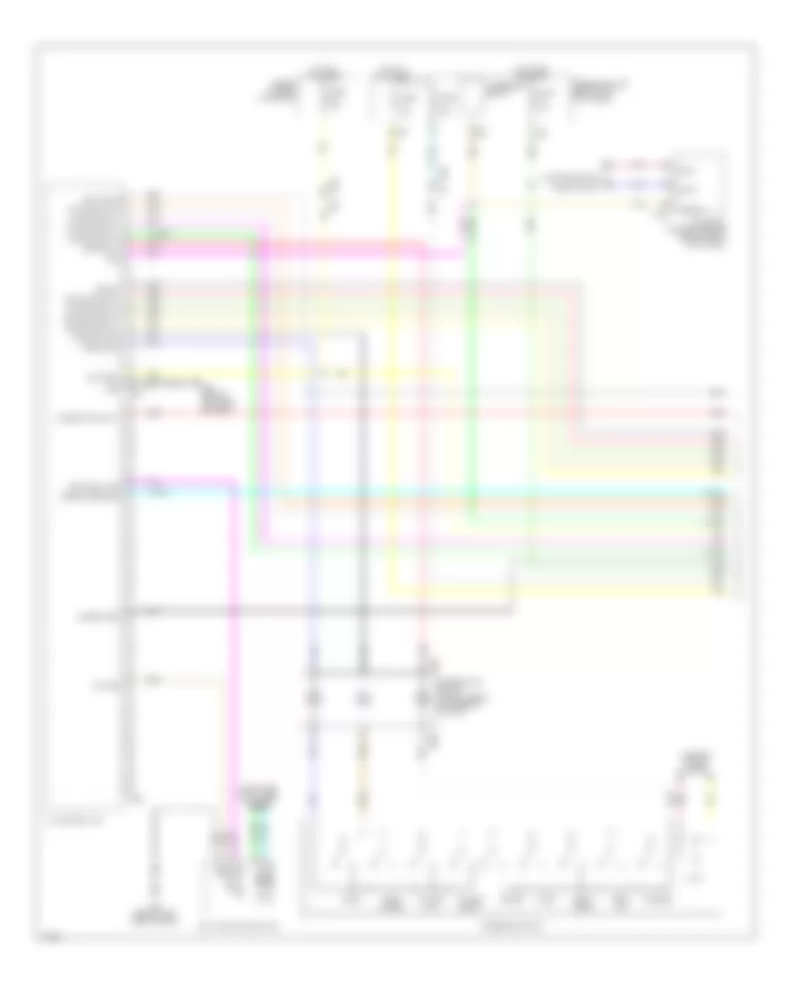 Navigation Wiring Diagram, Coupe (1 of 4) for Infiniti Q60 Sport 2014