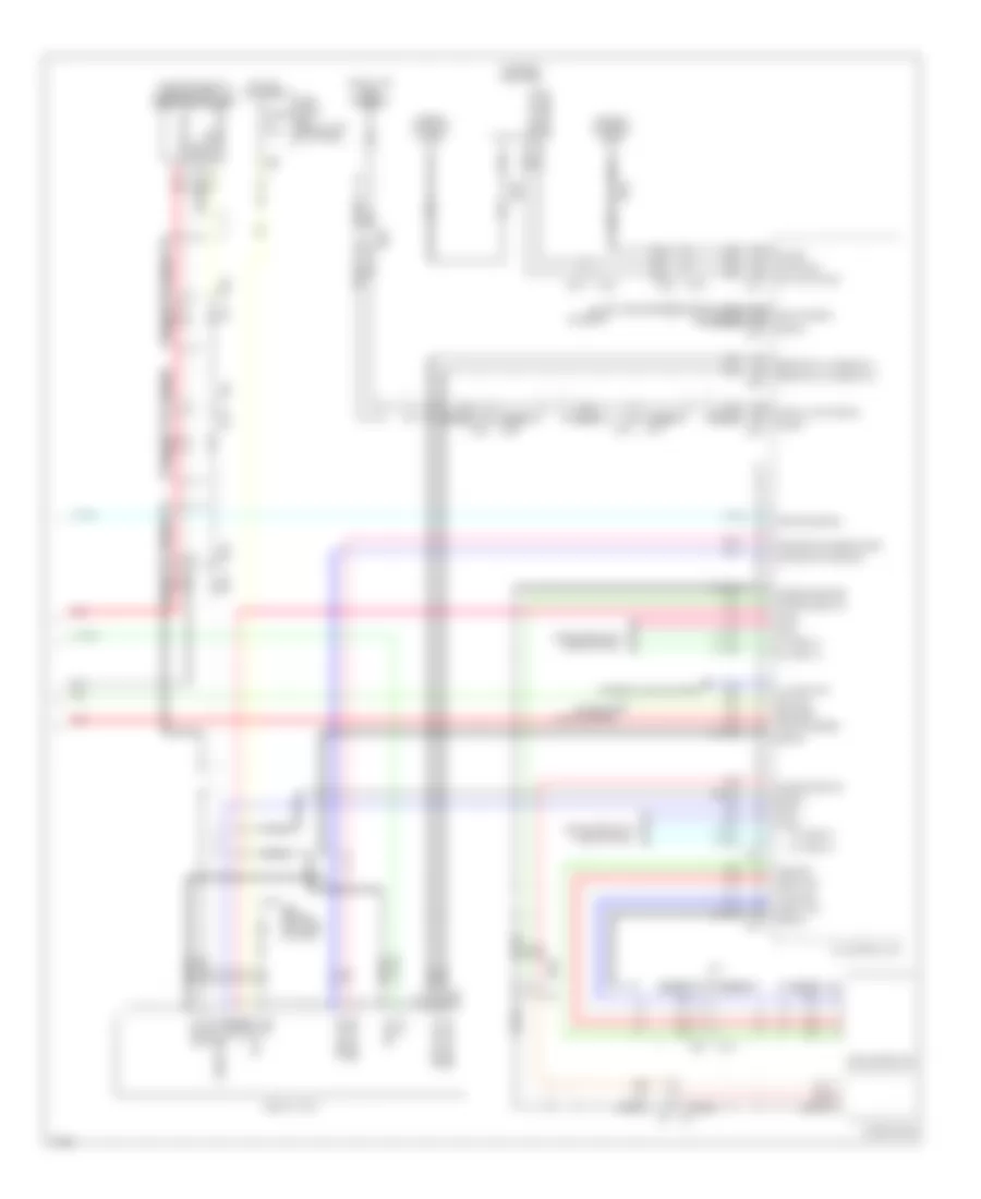 Navigation Wiring Diagram, Coupe (4 of 4) for Infiniti Q60 Sport 2014