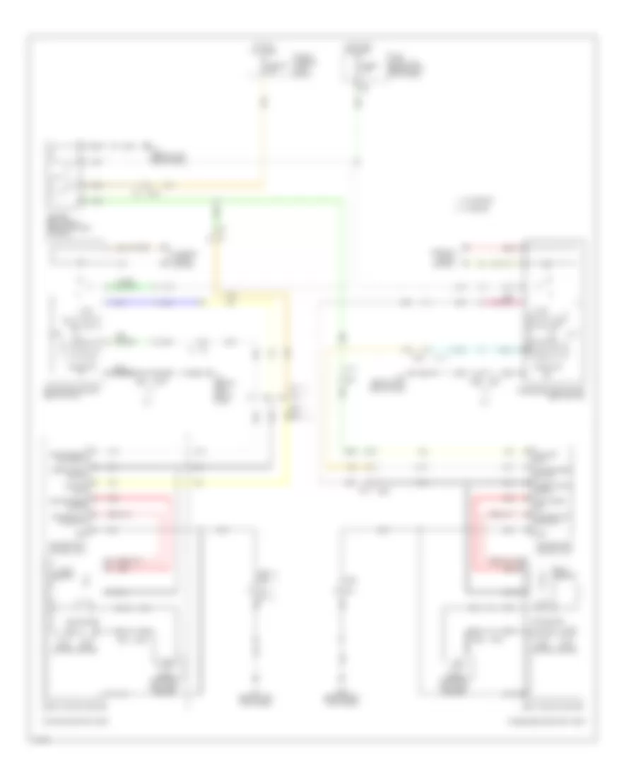 Heated Seats Wiring Diagram Convertible for Infiniti Q60 Sport 2014