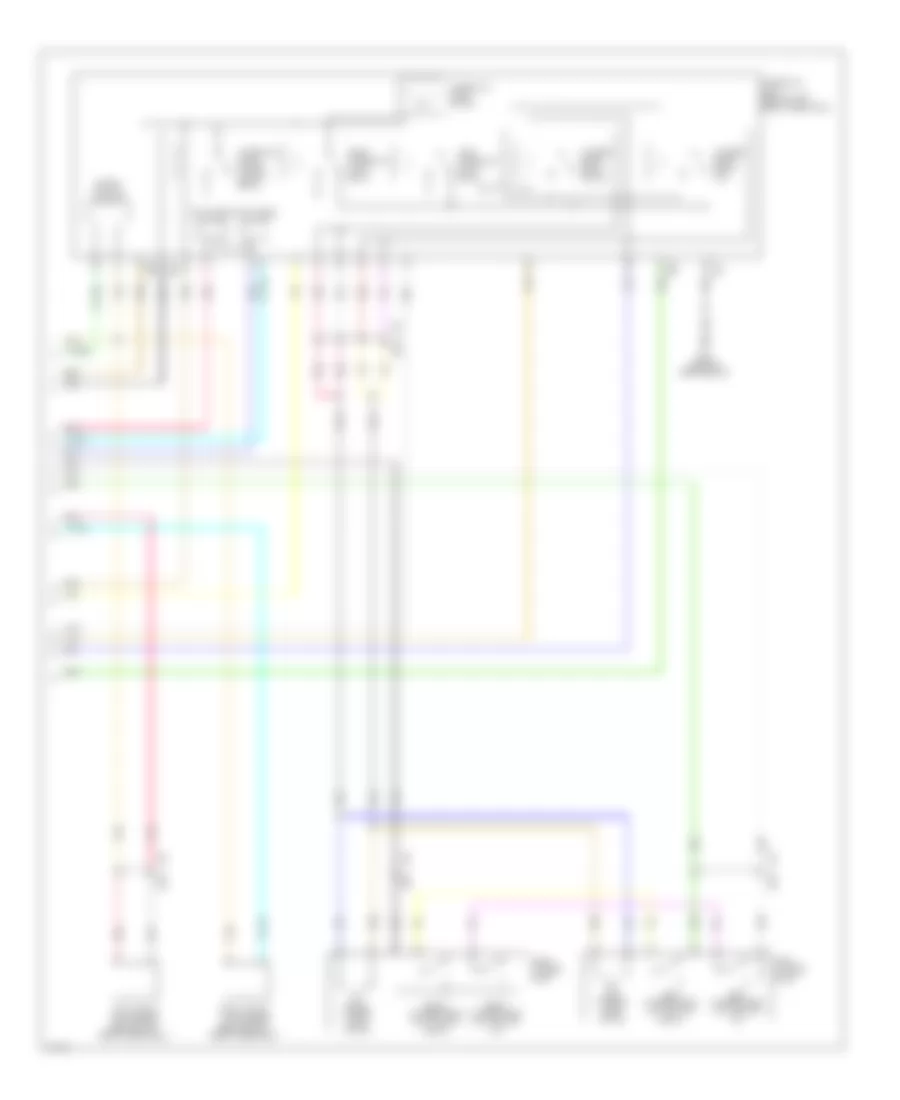 Power TopSunroof Wiring Diagram, Convertible (3 of 3) for Infiniti Q60 Sport 2014