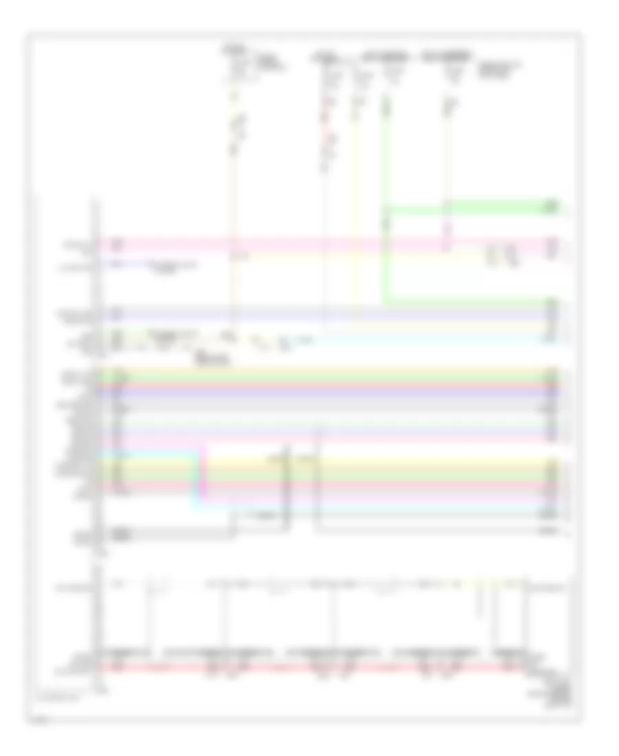 Bose Radio Wiring Diagram, Convertible without Navigation (1 of 4) for Infiniti Q60 Sport 2014