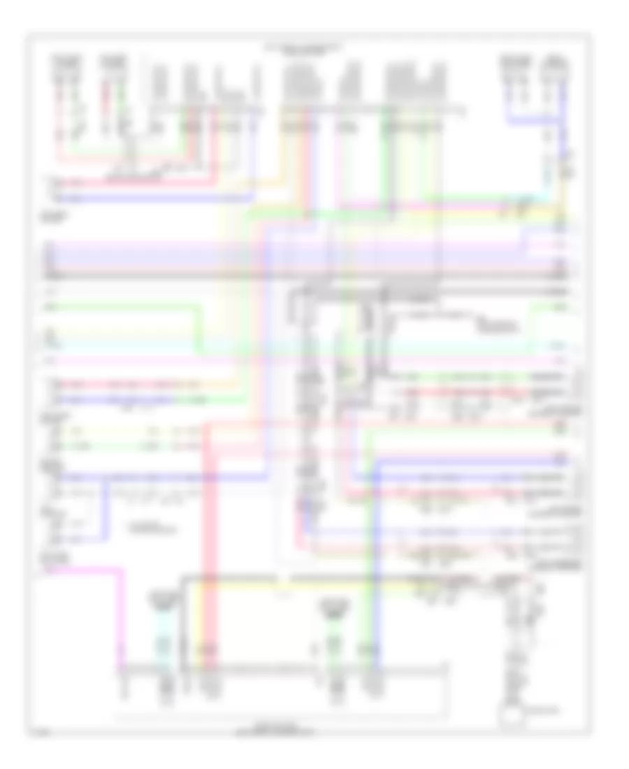 Bose Radio Wiring Diagram, Convertible without Navigation (3 of 4) for Infiniti Q60 Sport 2014