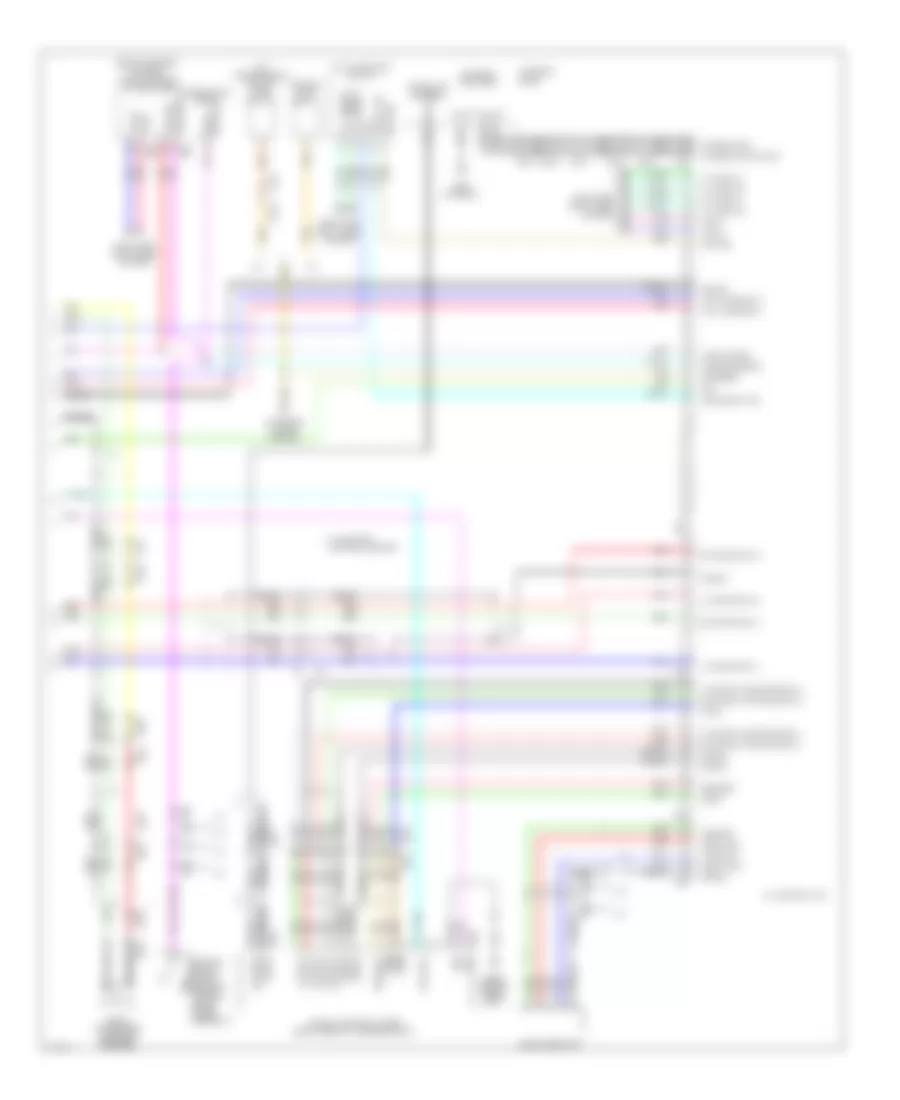Bose Radio Wiring Diagram, Convertible without Navigation (4 of 4) for Infiniti Q60 Sport 2014