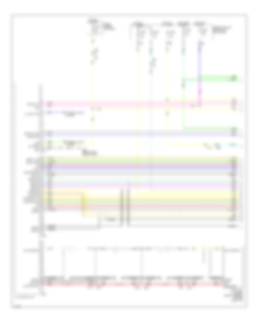 Bose Radio Wiring Diagram, Coupe without Navigation (1 of 4) for Infiniti Q60 Sport 2014