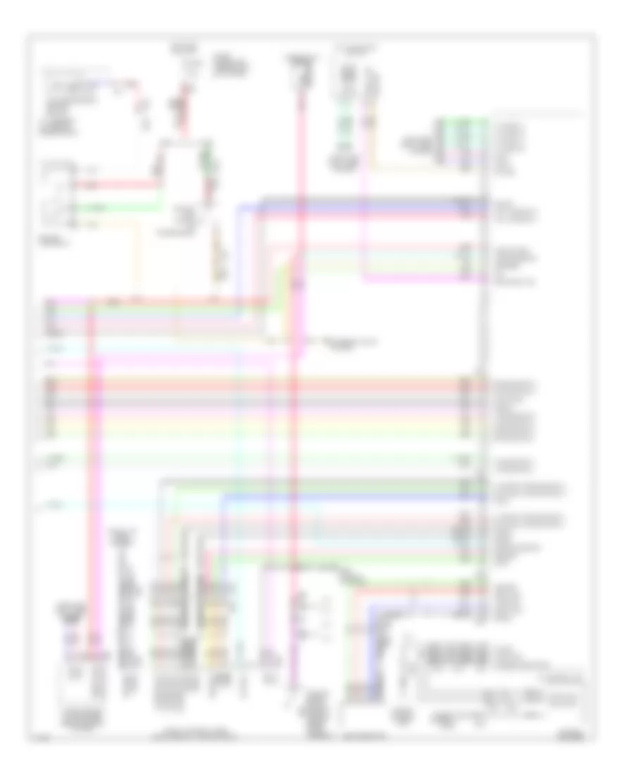 Bose Radio Wiring Diagram Coupe without Navigation 4 of 4 for Infiniti Q60 Sport 2014