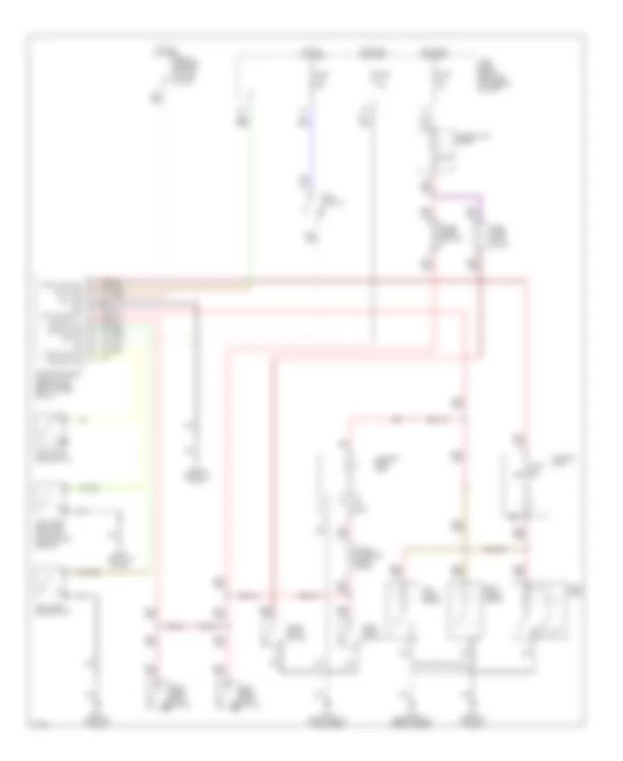 Courtesy Lamps Wiring Diagram for Infiniti QX4 2000