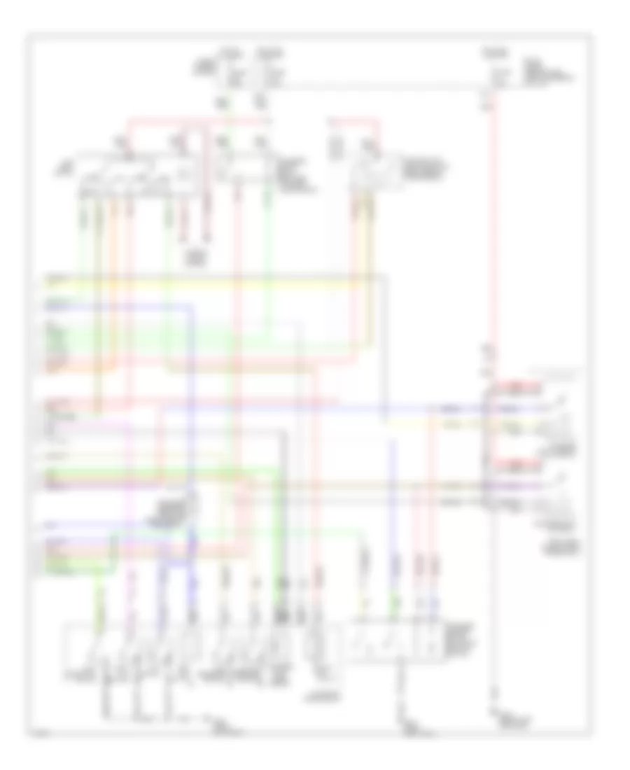 4WD Wiring Diagram (2 of 2) for Infiniti QX4 2000