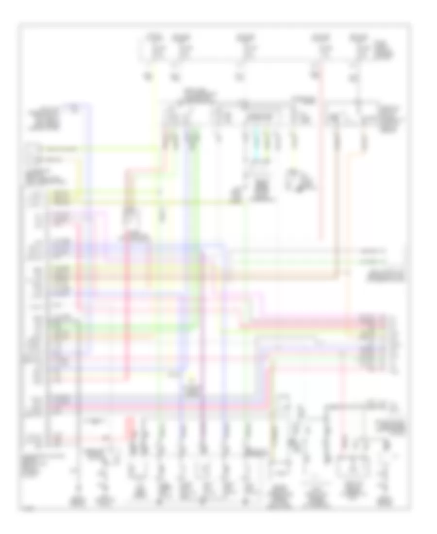 AT Wiring Diagram for Infiniti QX4 2000