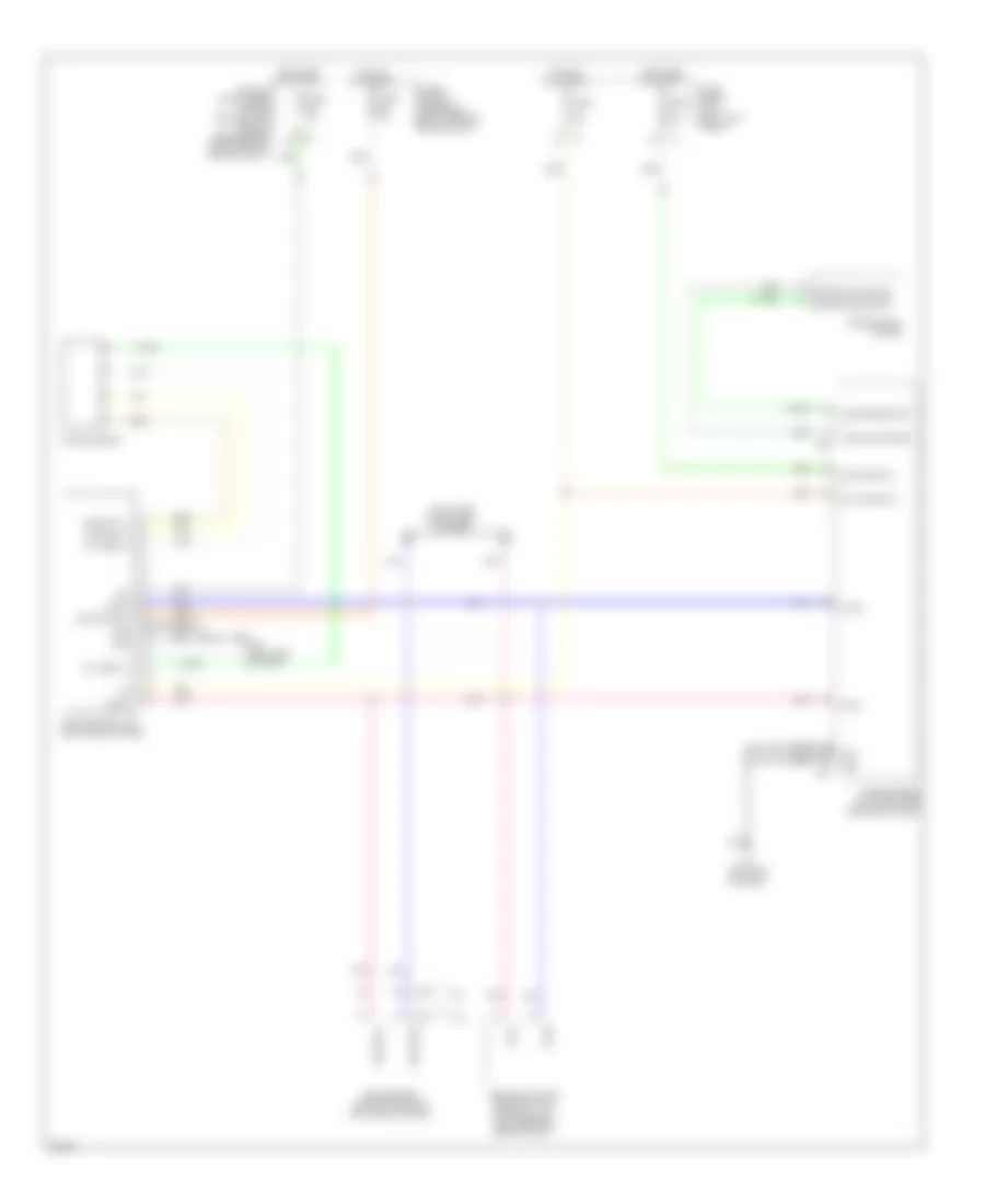 AWD Wiring Diagram for Infiniti FX35 2010