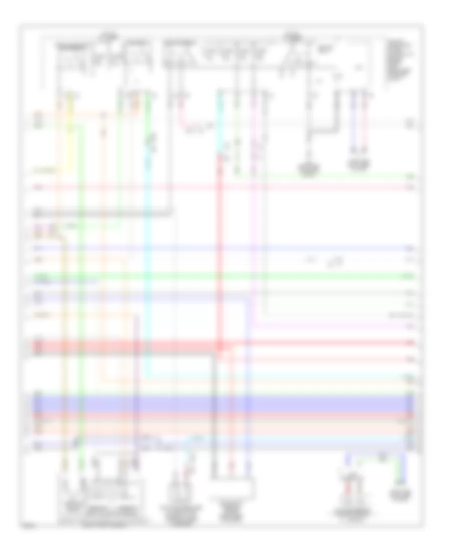 3 5L Hybrid Engine Controls Wiring Diagram 2 of 5 for Infiniti Q70 3 7 2014