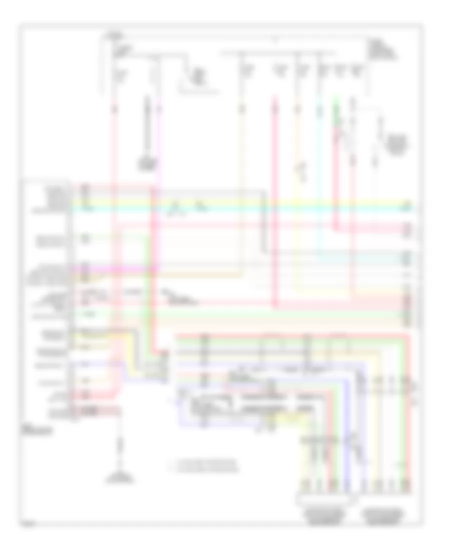3.5L Hybrid, Hybrid System Wiring Diagram (1 of 4) for Infiniti Q70 3.7 2014