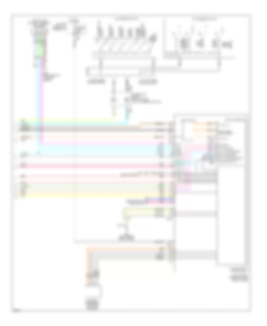 3.5L Hybrid, Hybrid System Wiring Diagram (4 of 4) for Infiniti Q70 3.7 2014