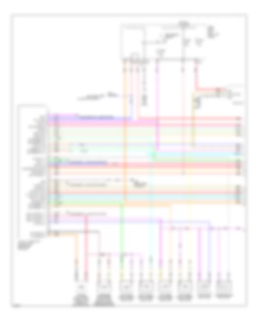 Courtesy Lamps Wiring Diagram 1 of 3 for Infiniti FX50 2010